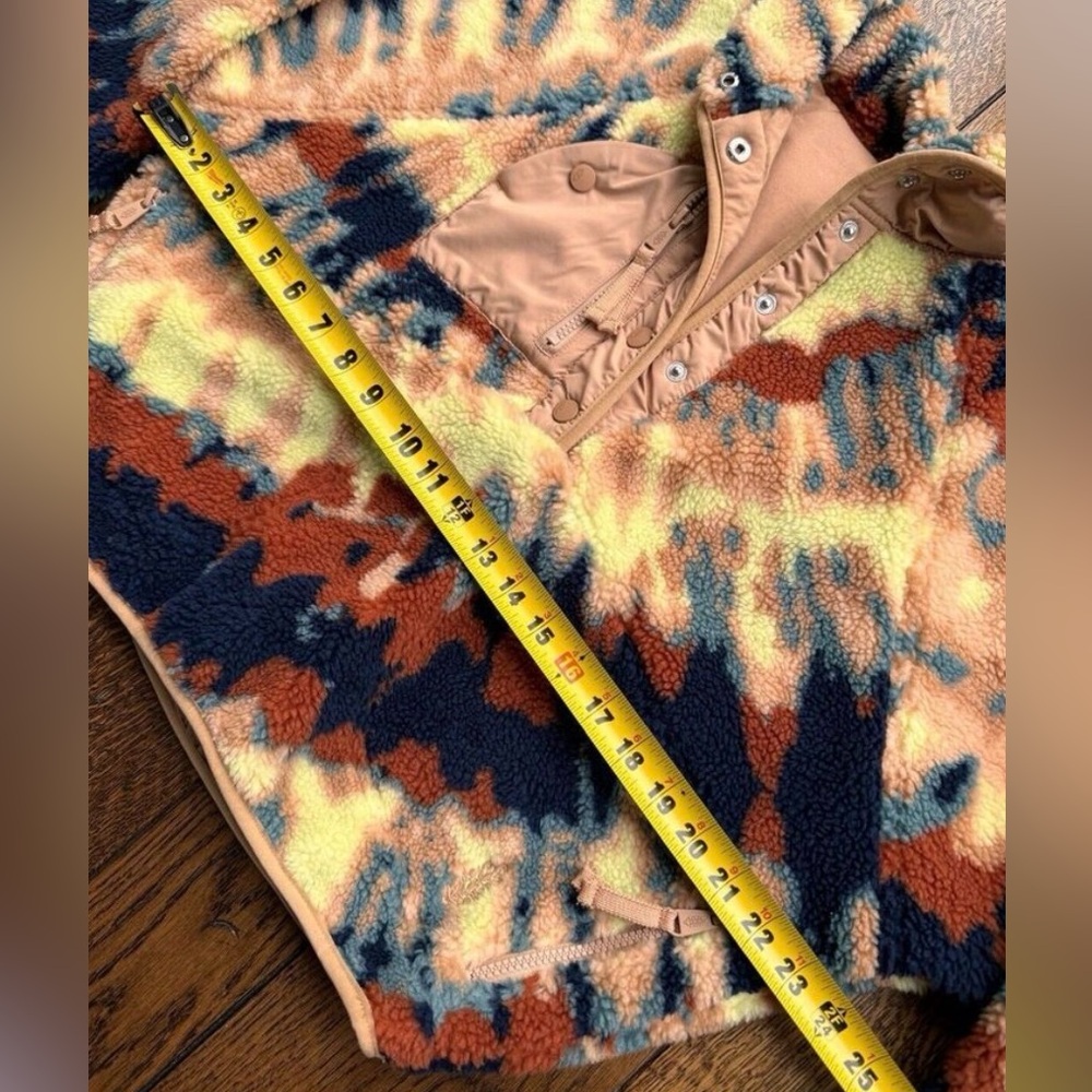 Free People Hit the Slopes Pullover Oasis Combo Aurora Jacket XS - Picture 8 of 10